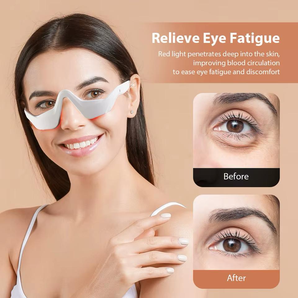 Auren Masajeador de Ojos para Fatiga y Ojeras — Belleza Antiarrugas